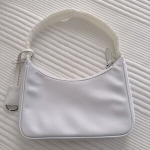 White Nylon Purse